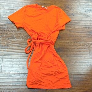 Alice + Olivia Vibrant Orange Dress XL
